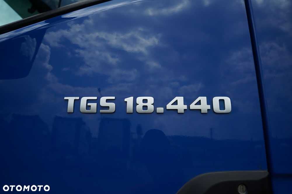 MAN TGS 18.440 / HYDRAULIKA / RETARDER /  ALUFELGI / NISKA KABINA / NAVI / EURO 6 / SPROWADZONY Z NIEMIEC - 24