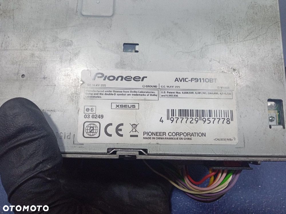 VW PASSAT B6 B7 GOLF V RADIO PIONEER AVIC-F9110BT USB DVD - 8