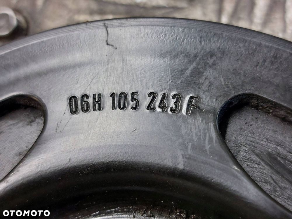 KOŁO PASOWE WAŁU AUDI A4 B8 1.8 TFSI 06H105243F - 3