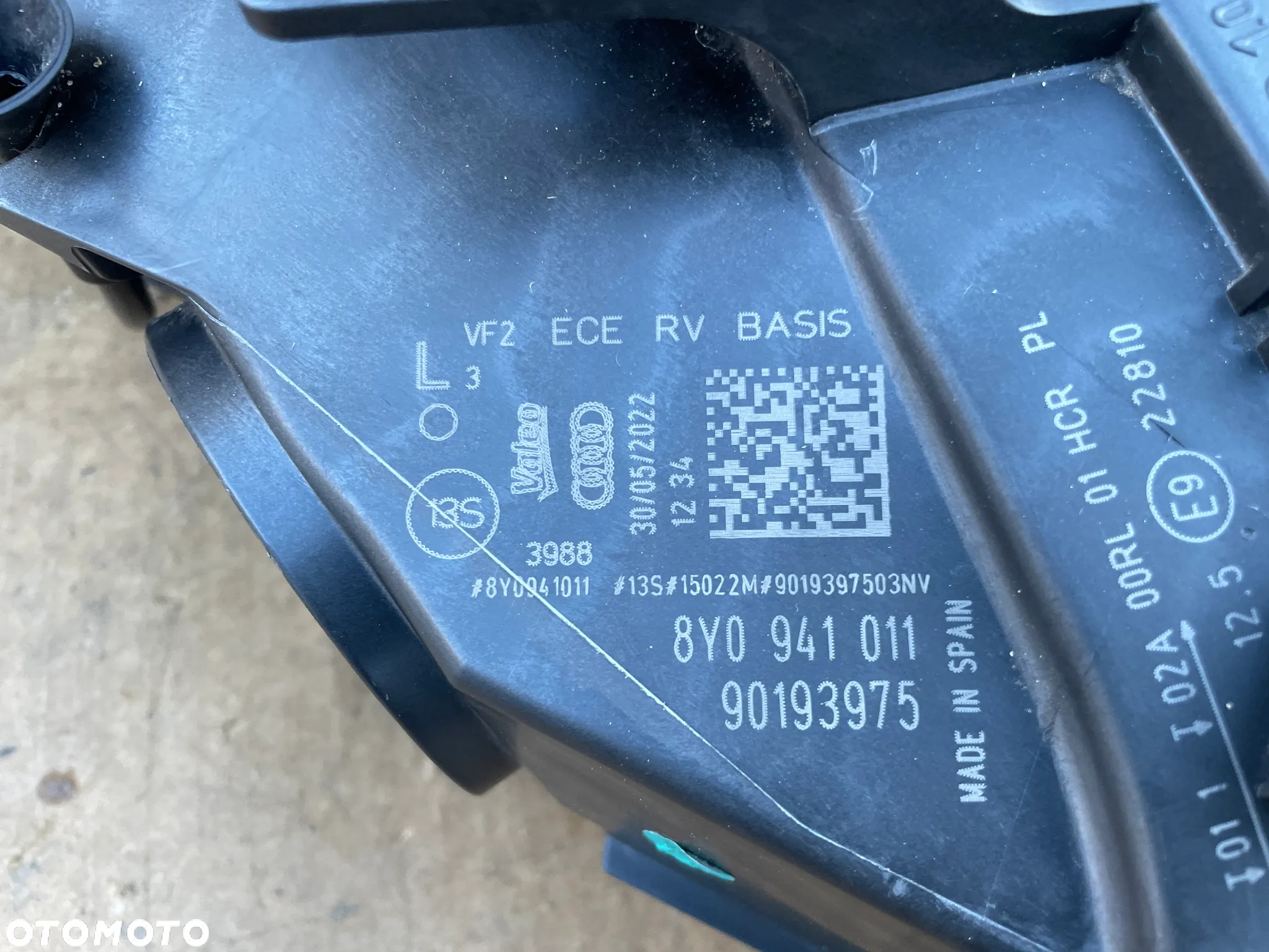 AUDI A3 8Y 8Y0 ORYGINALNA LAMPA LEWA PRZEDNIA FULL LED EUROPA 8Y0941011 - 4