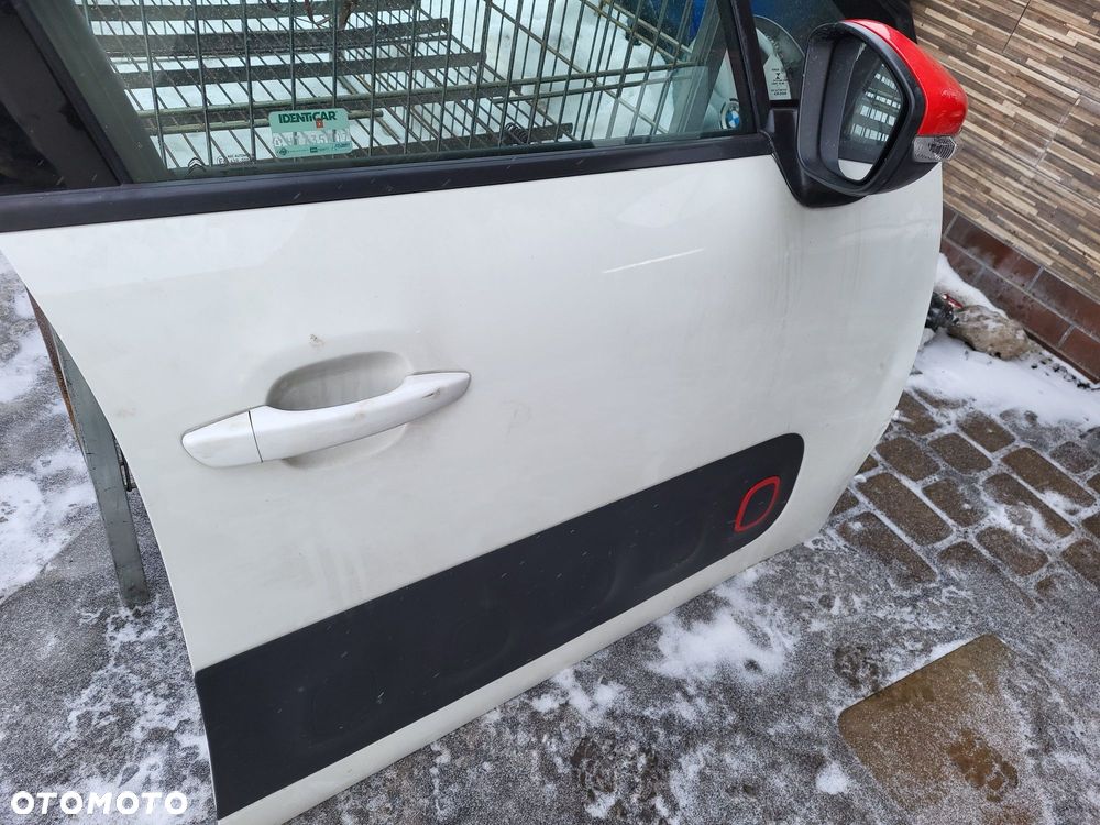Drzwi przednie prawe ciroen c3 3 z 17r 5d kompletne - 2