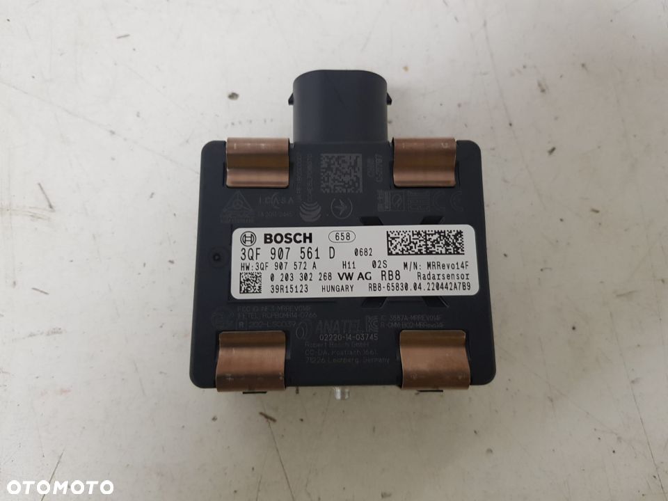 VW SKODA SEAT RADAR DISTRONIC ACC 3QF907561D  5Q0907461