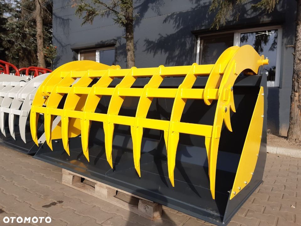 RATY! Łyżko krokodyl, ząb palony, 200 cm, ładowarka JCB, Komatsu, Schaffer, Kramer, JLG, Doosan - 3