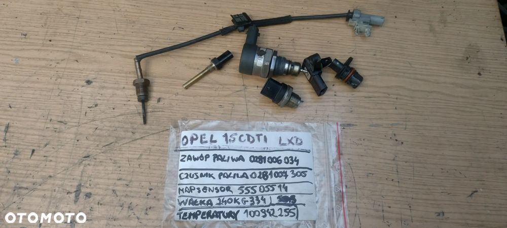 OPEL ASTRA K INSIGNIA 1,5 CDTI LXD zawór czujnik paliwa 0281006034  0281007305 - 1