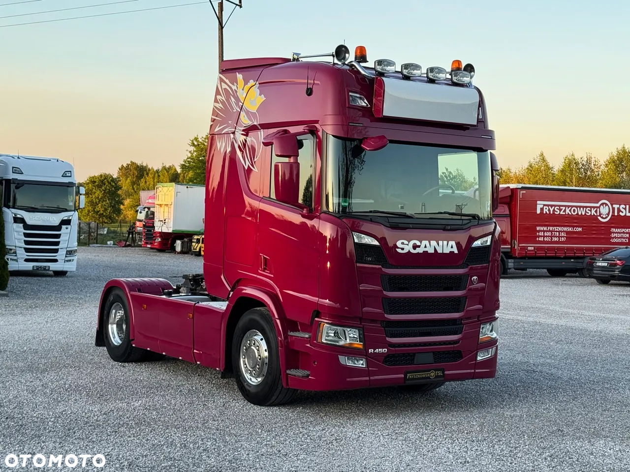 Scania R 450/CAŁA NA PODUCHACH/WAGA 1+2 OŚ/KLIMA POSTOJOWA/RETARDER - 6