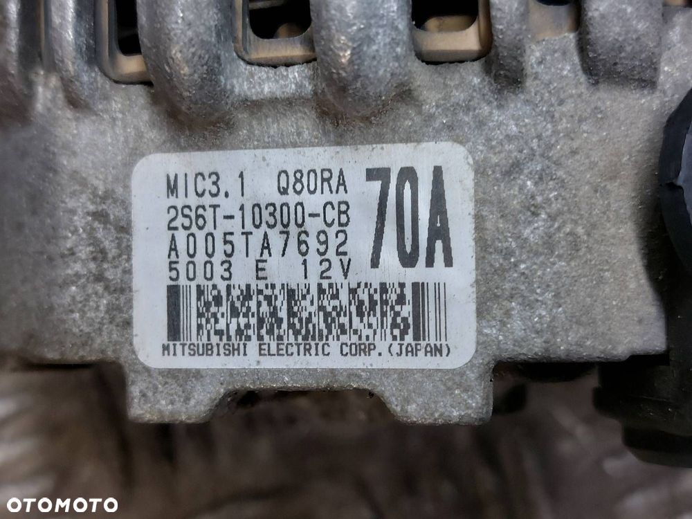 ALTERNATOR FORD FUSION I 1.4 16V 2S6T-10300-CB ID: 238722 - 3