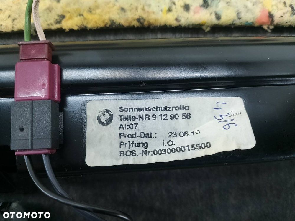 PÓŁKA BAGAŻNIKA  BMW SERIA 7 F01 9129056  7903806  547030  9112718 LIMUZYNA - 14