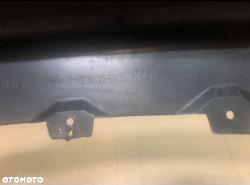 7892139 dokładka dyfuzor zderzaka m-power bmw 3 e90 e91 - 4