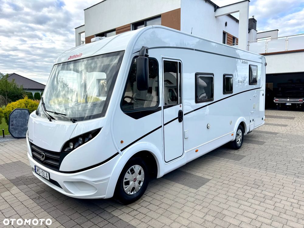 Dethleffs 7057 EB Integra Fiat 2.3D 2021/22 z PL Jak NOWY zimowy MAX doposaż - 1