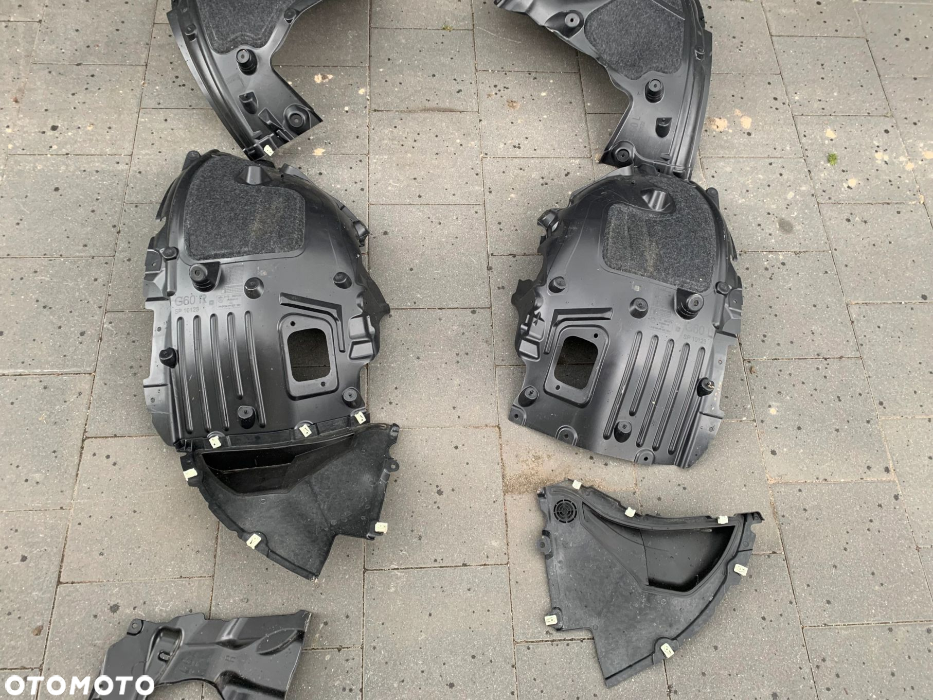 NADKOLE LEWE PRAWE PRZÓD BMW 5 G60 G61 9850640 9850639 9621235 9621236 - 3