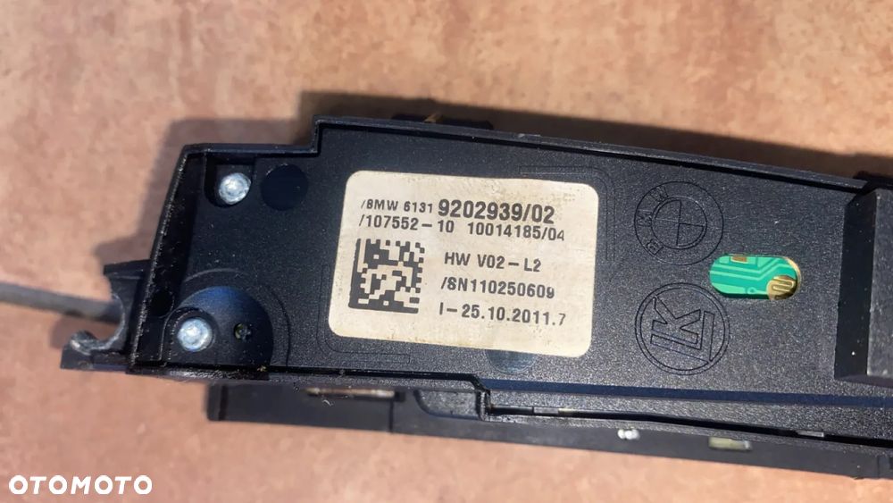 BMW X3 F25 F10 F06 PANEL PRZEŁĄCZNIK KONSOLI PDC SPORT 9202939 - 3