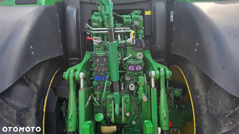 John Deere JD 6215R, 50 km/h, pneumatyka, przedni TUZ, bogata wersja, autentyczny przebieg! - 6