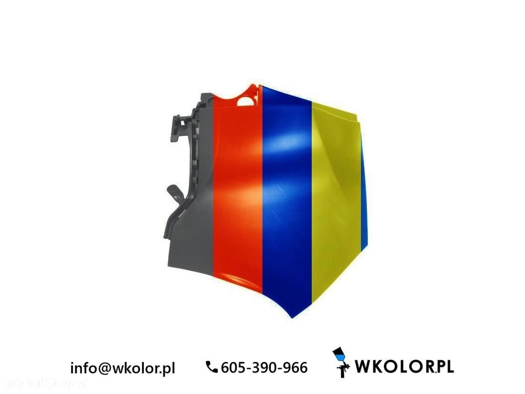 NOWY ZDERZAK PEUGEOT 2008 I 2014-2018 LAKIEROWANY W KOLOR - 1