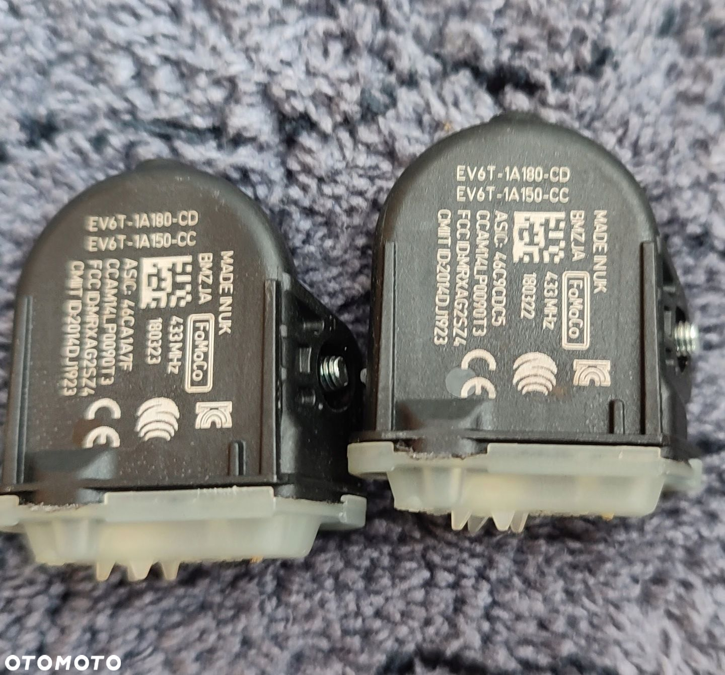 Czujniki Ciśnienia Kół Tpms Oryg. Ford Focus Fiesta Mondeo EV6T-1A180-CD - 4