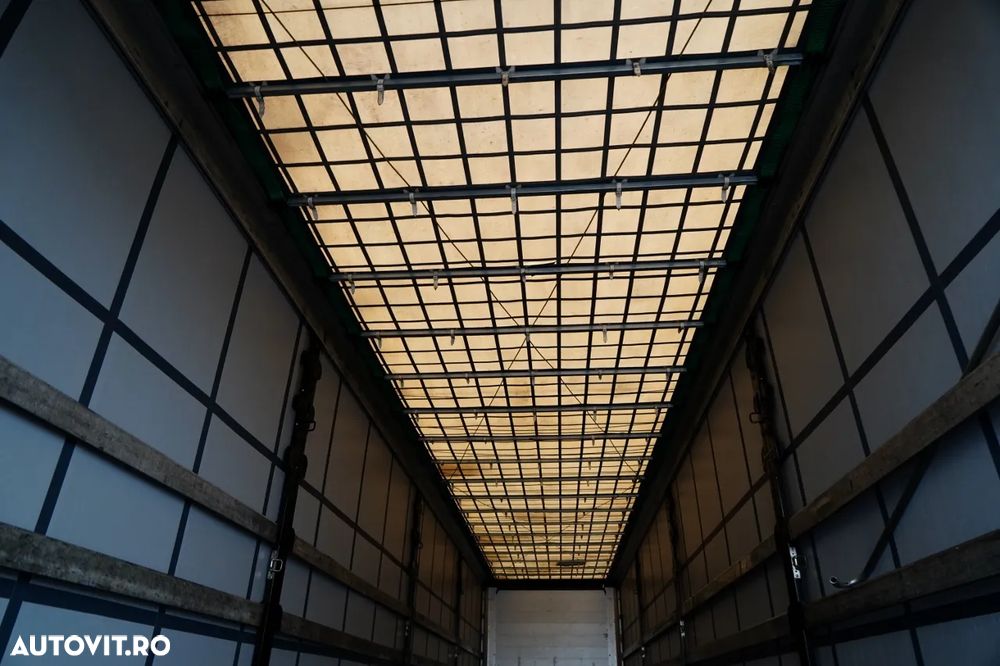 Wielton CORTINĂ WIELTON / MEGA / ACOPERIȘ CULISANT / SISTEM BDE - STALPINI CULISANTI / SAF / ACOPERIȘ ARMAT - 18