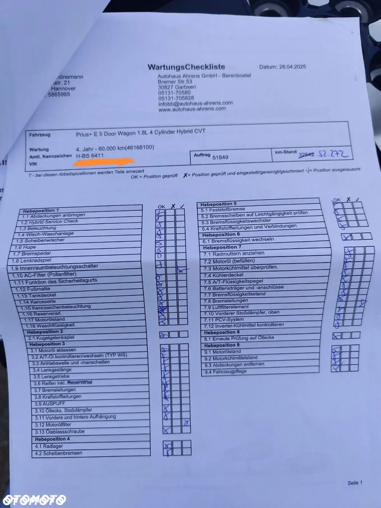 Toyota Prius+ Hybrid 135 Comfort - 24