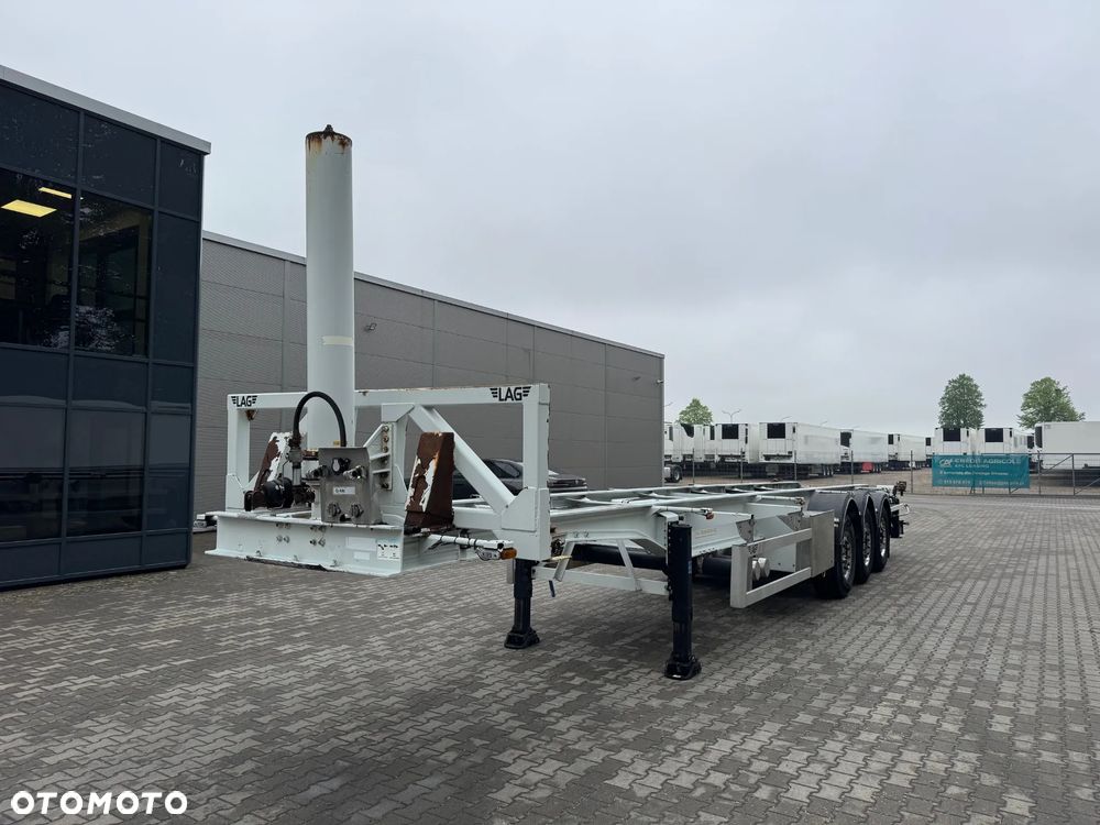 Lag Podkontenerowa z wywrotem !!  Hydraulika!!, 117.000km!! - 5