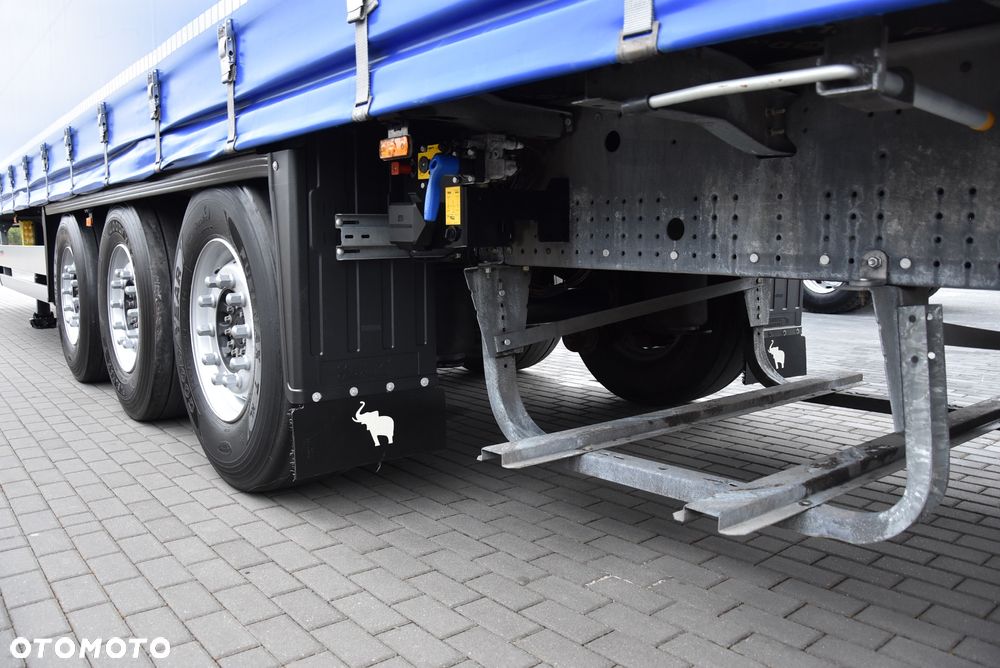Schmitz Cargobull FIRANA / 240 TYŚ KM PRZEBIEGU! / DACH PODNOSZONY / OŚ PODNOSZONA / WAGA WABCO / STAN JAK FABRYCZNIE NOWY ! ! ! - 21