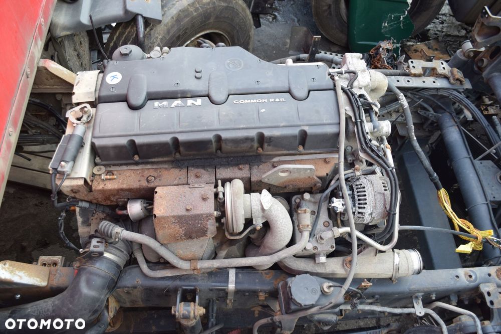 KOMPLETNY SILNIK MAN TGL TGM D0836 LFL 63 EURO 5 250KM - 2