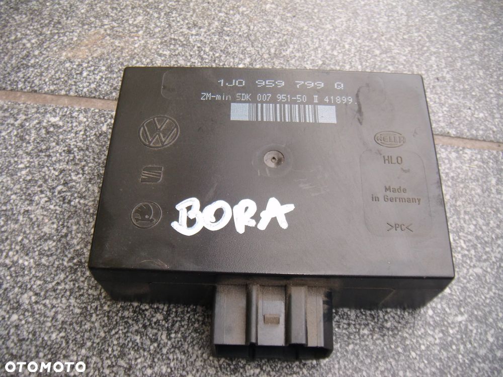 vw golf 4 bora moduł komfortu 1j0959799q - 1