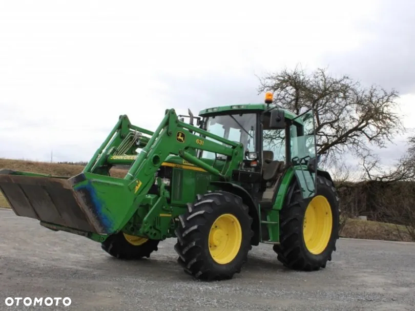 John Deere 6310 + TUR w tym łopata i ładowacz czołow 105 KM - 13