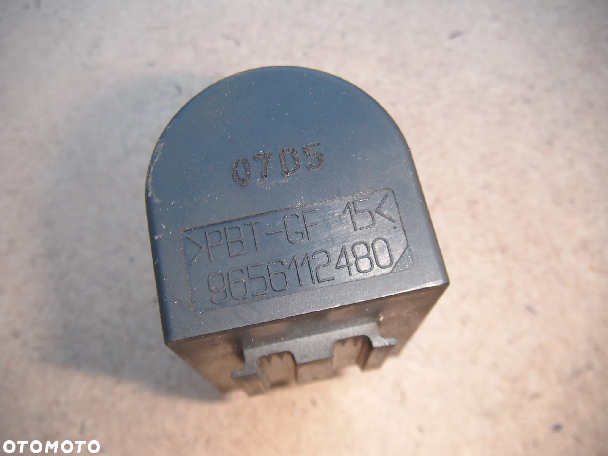 peugeot 607 05r 2.7 hdi przekaźnik alternatora 9656112480 - 2