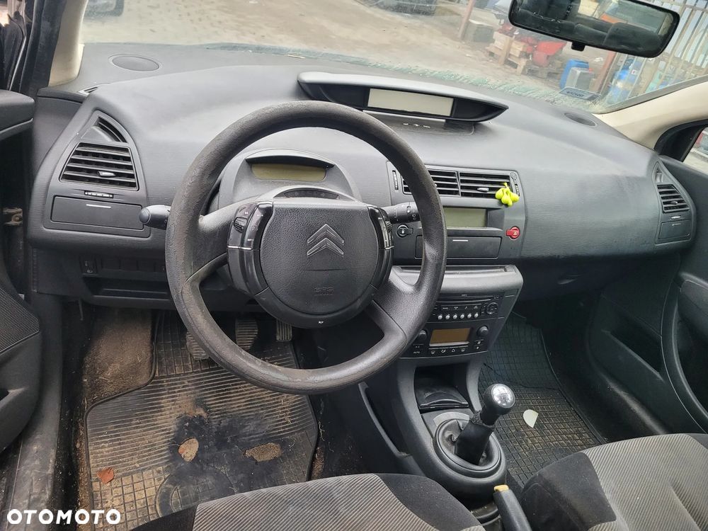 citroen c4 fotel kanapa deska kokpit podsufitka boczek podłokietnik licznik panel szyb stacyjka zestaw startowy - 1