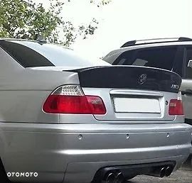 BMW 3 E46 COUPE CSL SPOILER NA KLAPE PODKŁAD - 2