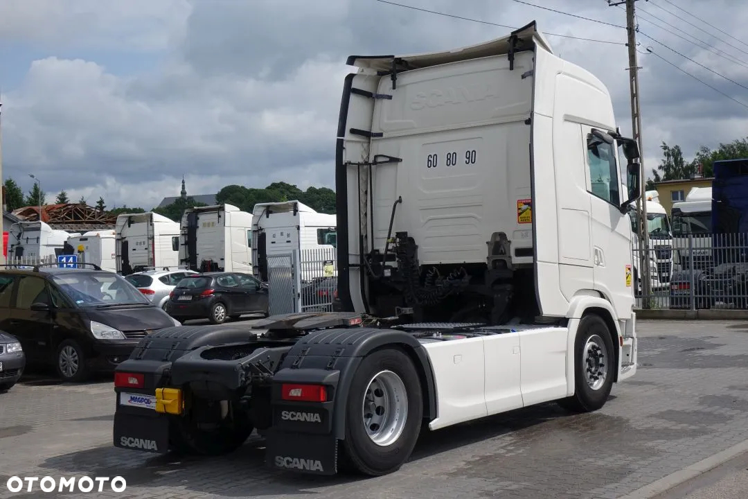 Scania S500 EURO 6 / STANDARD / AUTOMAT / RETARDER / NAVI / LODÓWKA / FULL LED / KLIMA POSTOJOWA / 2 ZBIORNIKI - 5