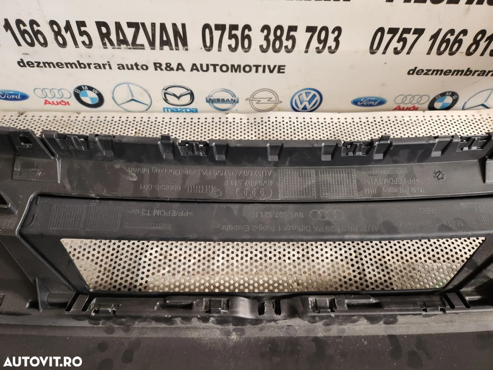 Bara Spate Audi A3 8V Cabrio Coupe An 2014-2015-2016-2017-2018 Completa Cu 6 Senzori - Dezmembrari - 8