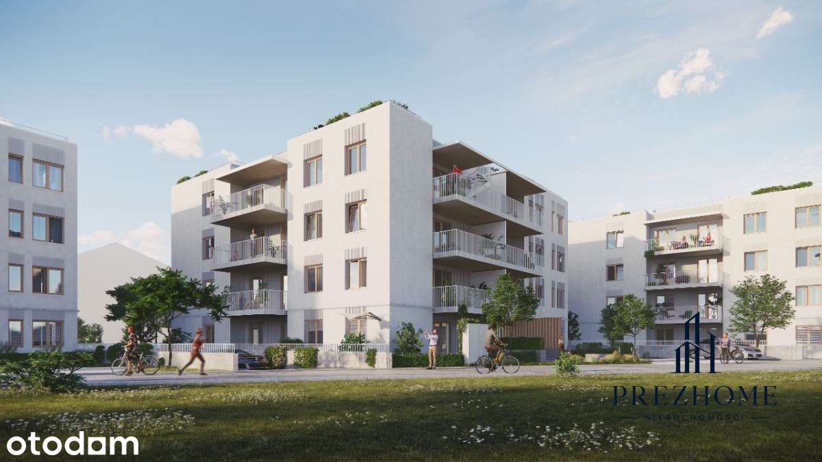 3 pokoje + balkon 12,66 m² | Wzgórza Krzesławickie