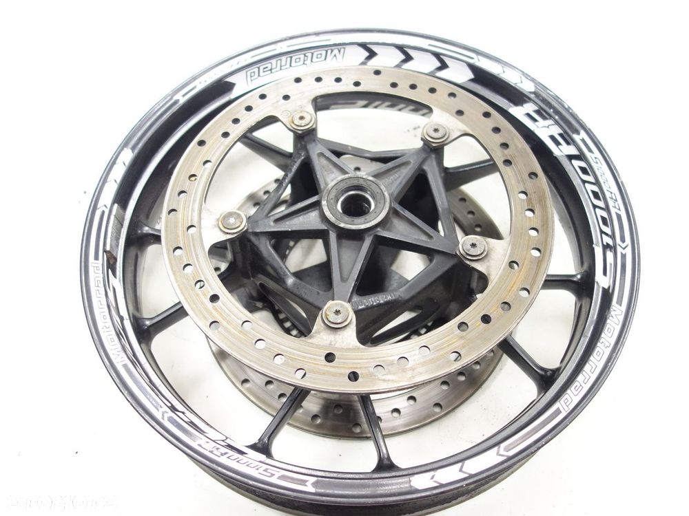 Felga przód 17x3.50 tarcze komplet Bmw s1000rr k46 k47 09-15 - 2