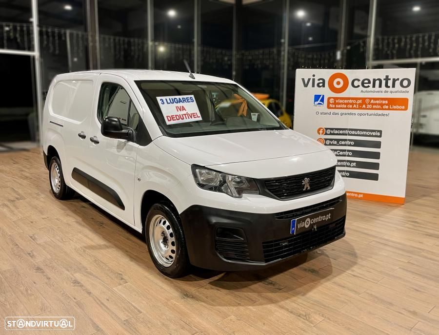 Peugeot Partner Peugeot Partner 1.5 BLUEHDI PREMIUM LONGA 3 LUGARES c/IVA DEDUTÍVEL - 1