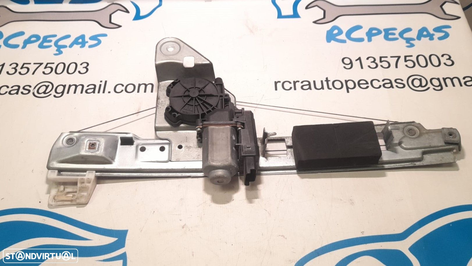MOTOR SISTEMA ELEVADOR VIDRO PORTA TRASEIRA TRÁS ESQUERDA 128000461 190011782 RENAULT MEGANE II 2 MK2 - 1