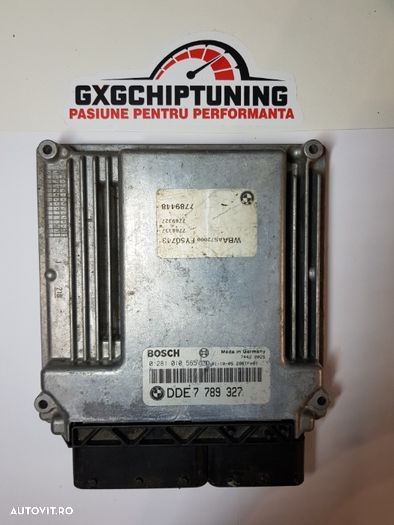 ECU calculator motor BMW 320D DDE7789327 EDC16C1 - 1