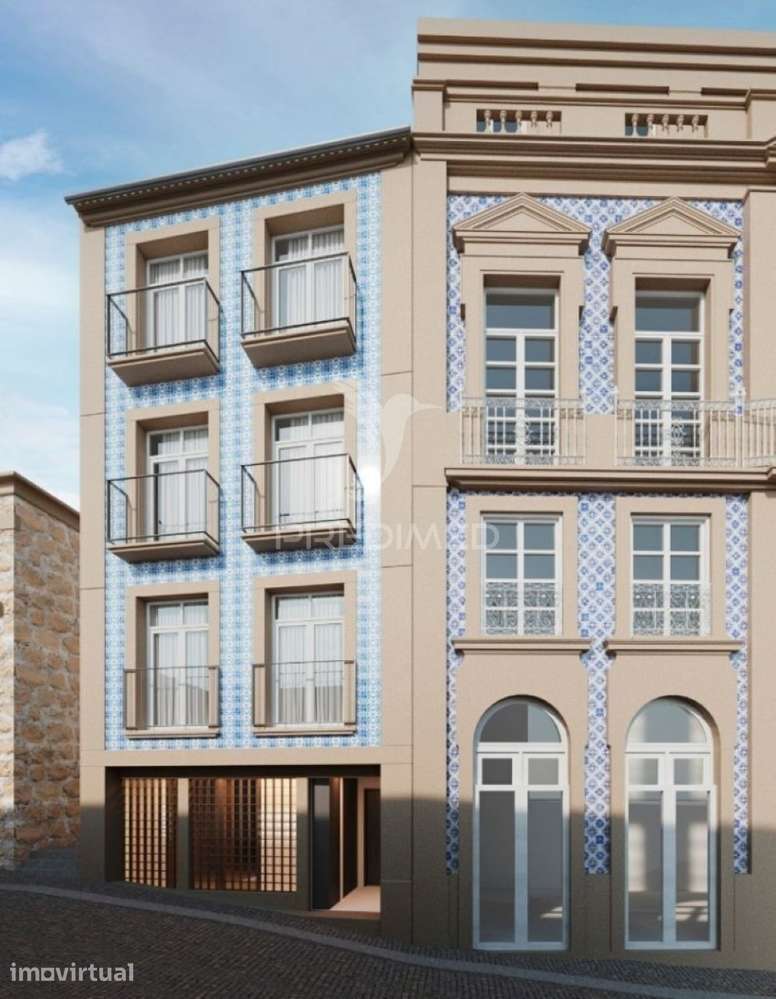 Projeto Aprovado, Rua do Pilar, 11 Apartamentos no Jardim do Morro - Grande imagem: 2/7