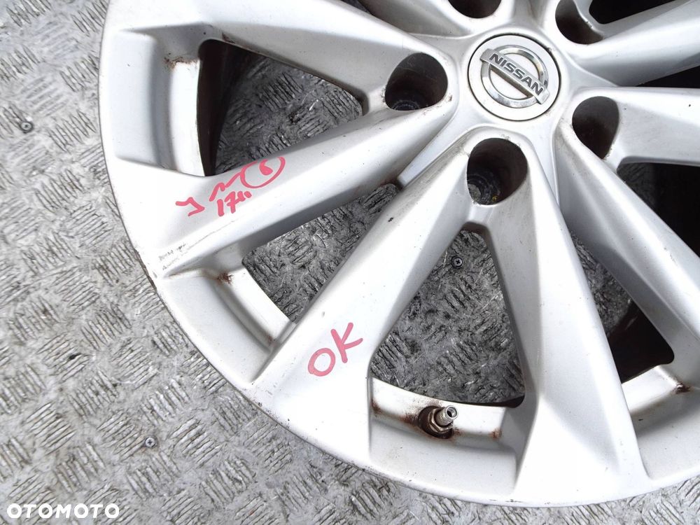 alufelga nissan qashqai j11 17" 5x114.3 et 40 - 3