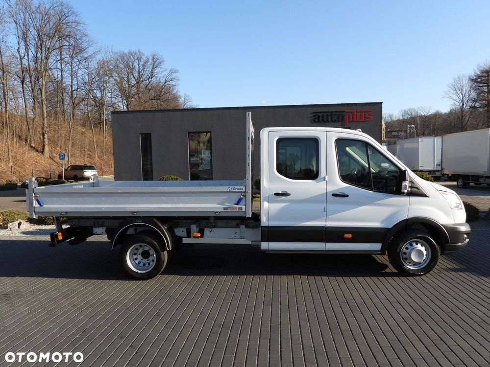 Ford TRANSIT WYWROTKA PODWÓJNA KABINA DOKA 6 MIEJSC TEMPOMAT LEDY BLIŹNIACZE KOŁA KLIMATYZACJA  170KM - 8