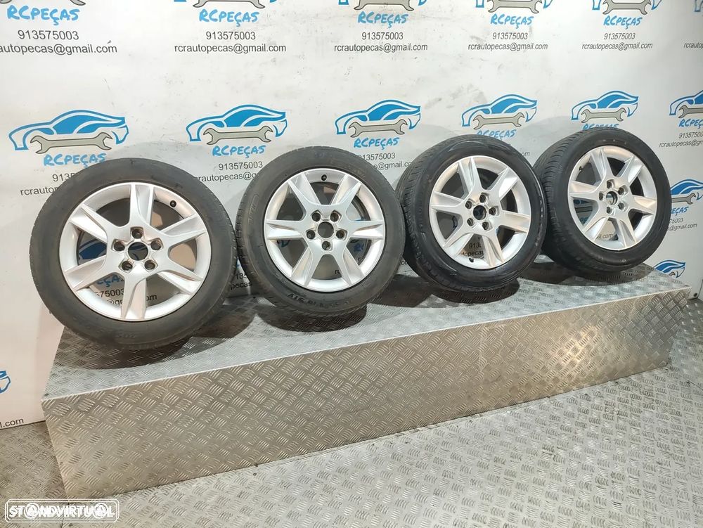 Jantes 16" Audi - A3 8P - ORIGINAIS - 6.5J | ET50 | 5x112 - 16 Polegadas | 8P0601025AN | 8P0 601 025 AN | Jante | 5 x 1123 | 205 55 16 | Pneus - 9