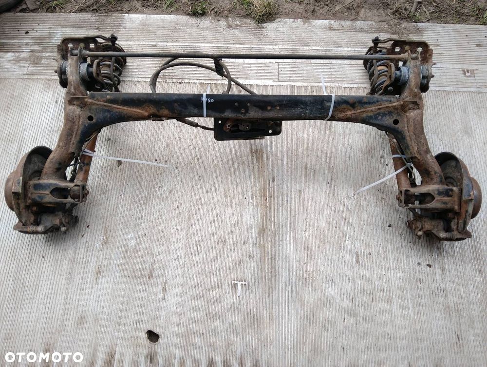 BELKA OŚ ZAWIESZENIA TYŁ TARCZE Z ABS AMORTYZATORY AUDI A4 B5 AVANT KOMBI - 6