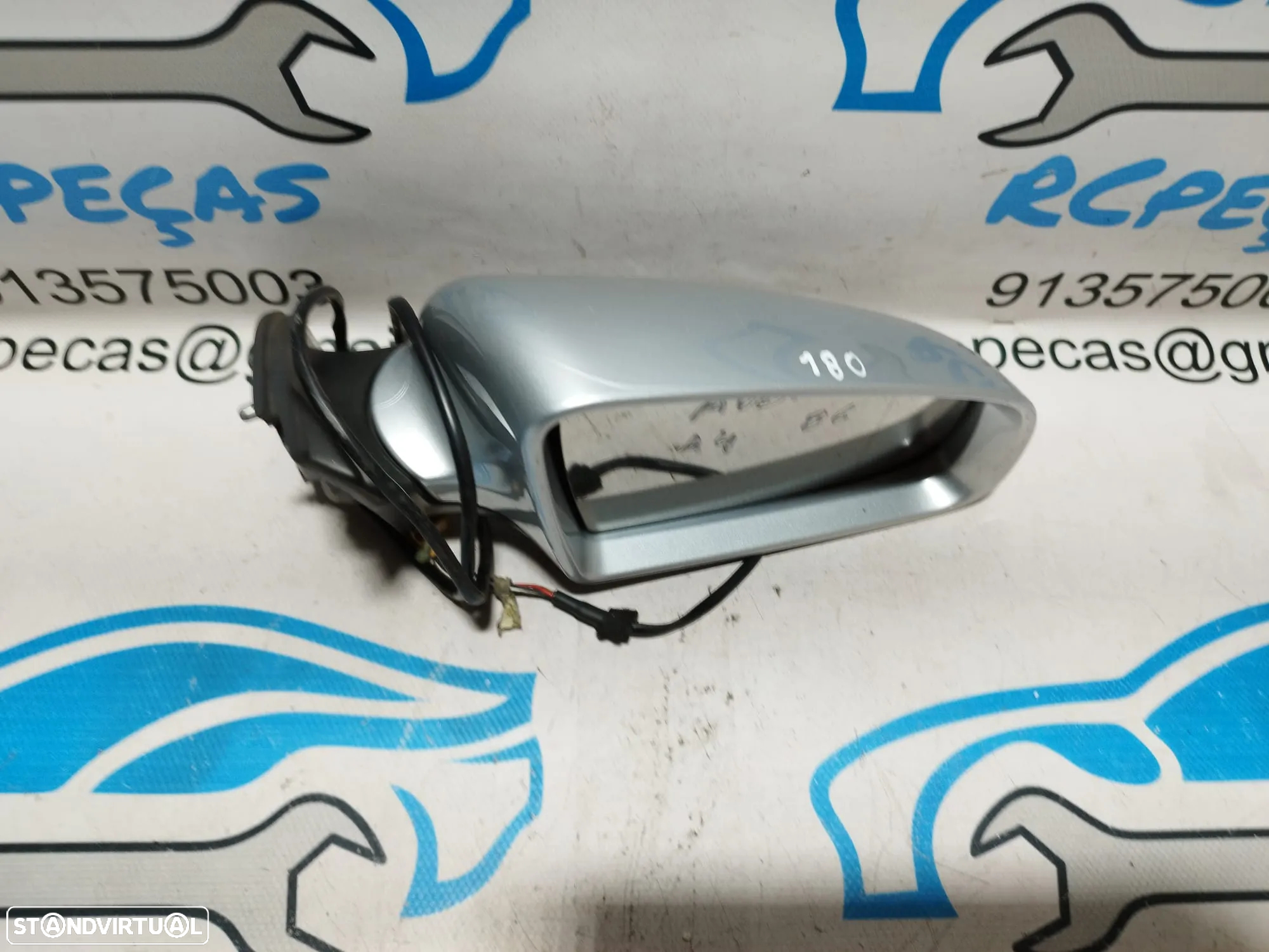 ESPELHO RETROVISOR DIREITO AUDI A4 B6 8E1858531A 8E1858531 ELETRICO AQUECIDO ESPELHOS RETROVISORES - 6
