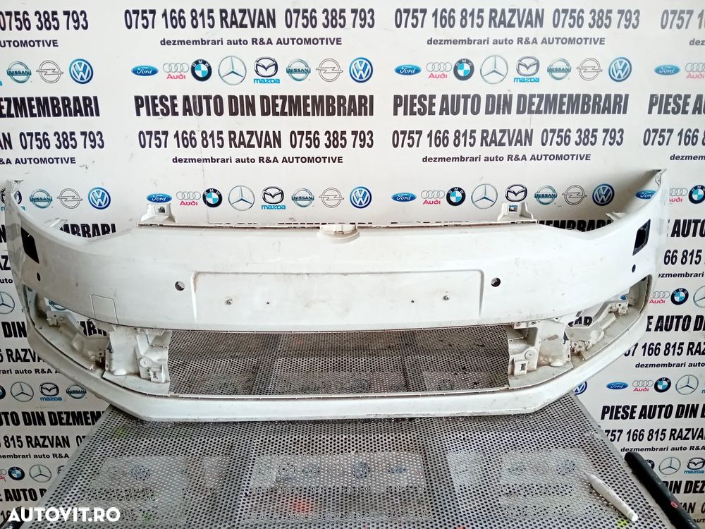 Bara Fata Vw Polo 6R Cu Gauri Pt Senzori Si Spalatoare Far An 2010-2016 LICHIDARE STOC - 4