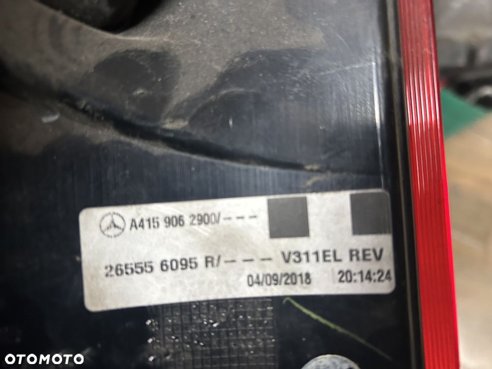 MERCEDES-BENZ CITAN W415 Lampa tylna lewa A4159062900 KMP ORG - 2