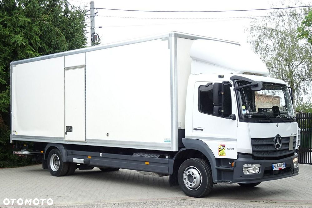 Mercedes-Benz Atego 1218 Euro 6 tylko 272 tys.km! kontener 18p winda - 3