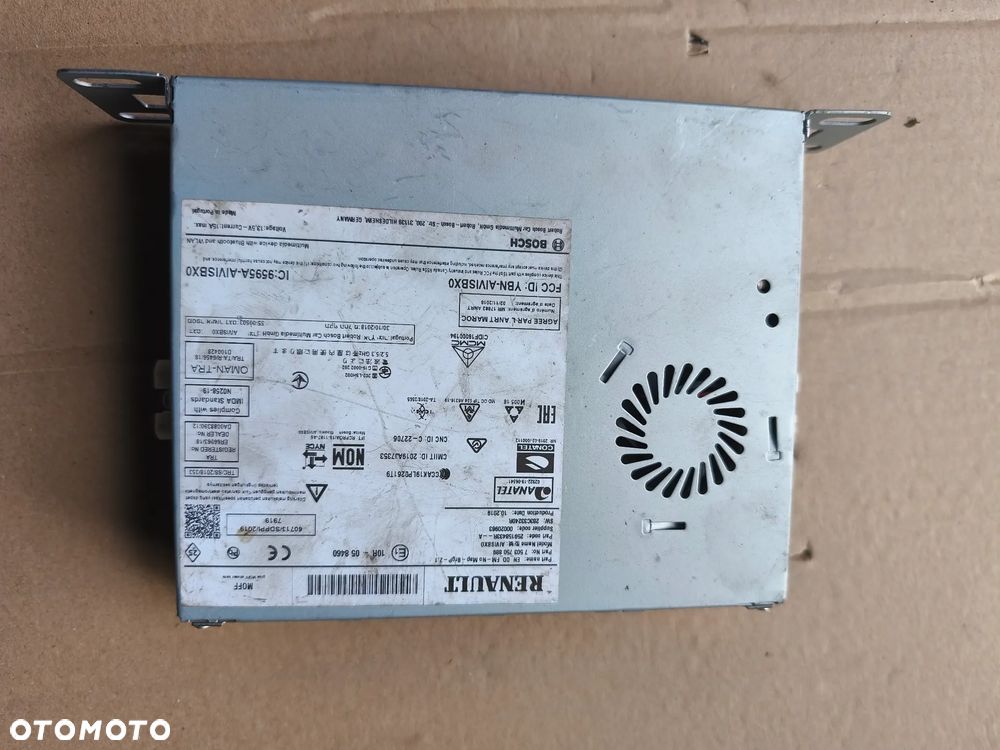 RADIO NAWIGACJA CZYTNIK 259158433R RENAULT CLIO V CAPTUR II - 2