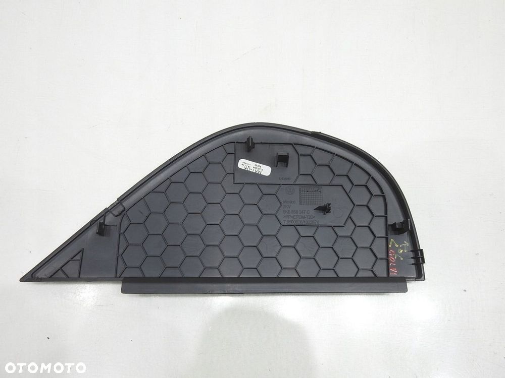 OSŁONA KONSOLI LEWA VW GOLF VI 5K0858247C - 6