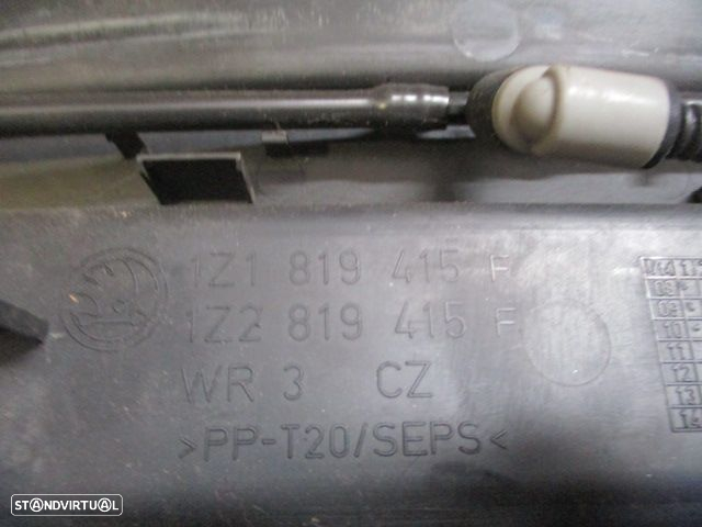 Grelha Friso 1Z1819415F SKODA OCTAVIA 2010 Frente TORPEDO - 3