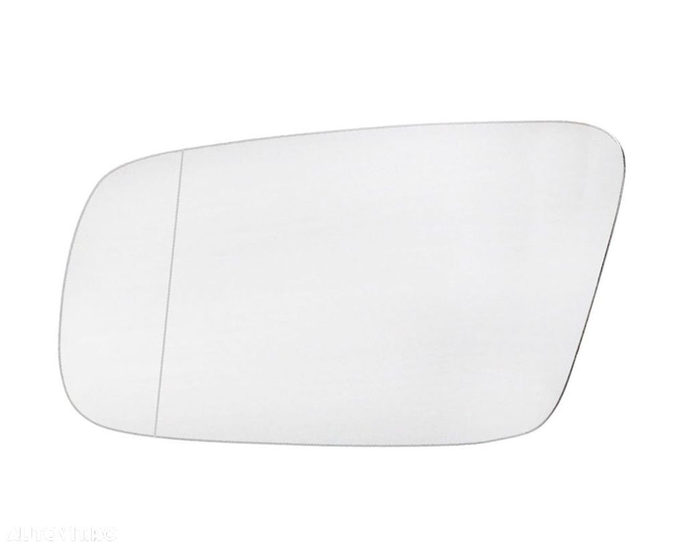 Geam oglinda Audi A6 (C5) 1997-01.2005, A3 (8L), 01.00-04.03, A4 (B5), 01.99-09.01, A8 (D2), 1999-12.02 stanga/dreapta View Max Crom Asferica Cu incalzire - 1