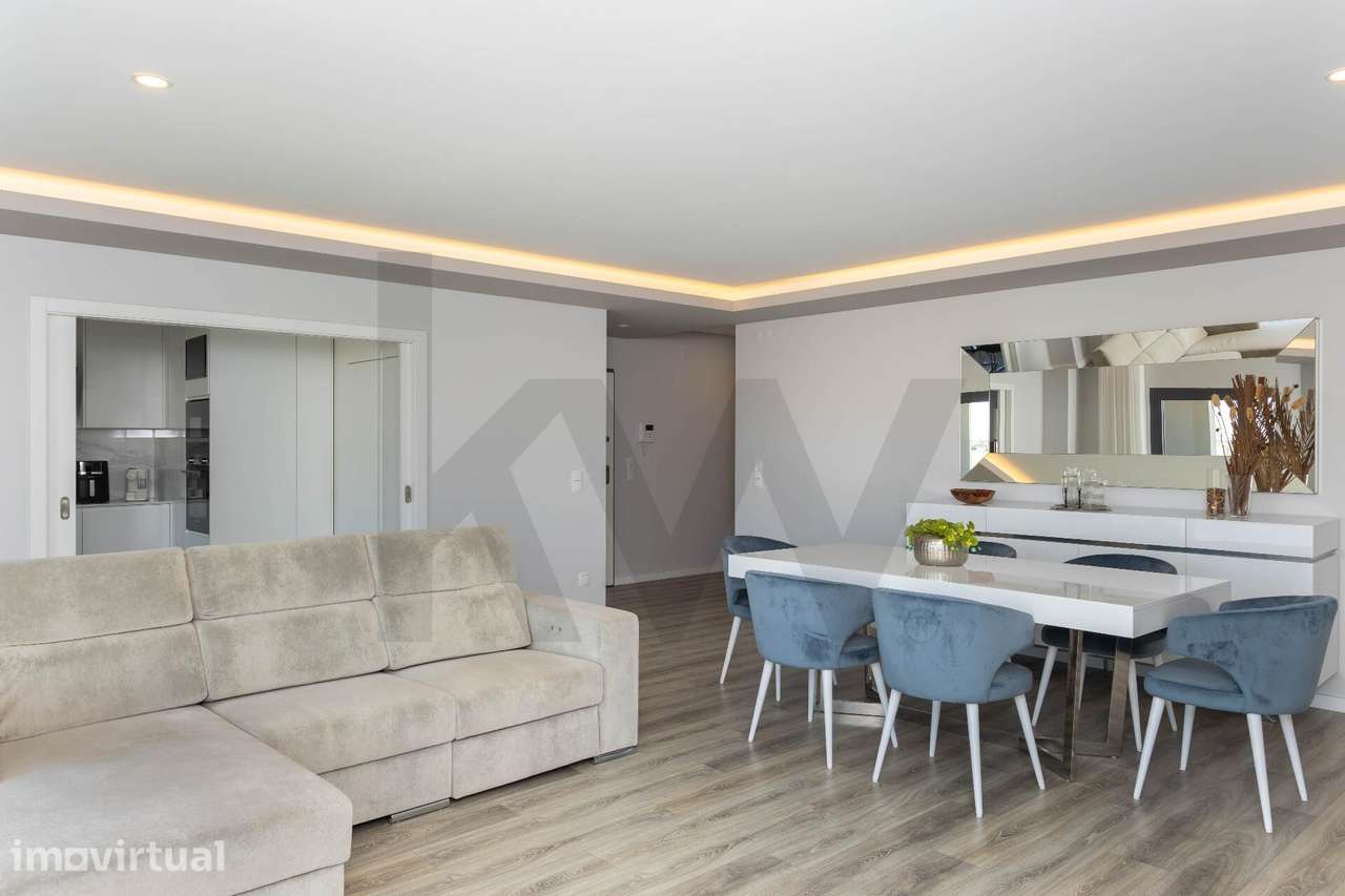 Apartamento T3 com garagem e ar condicionado no Montijo - Grande imagem: 2/16