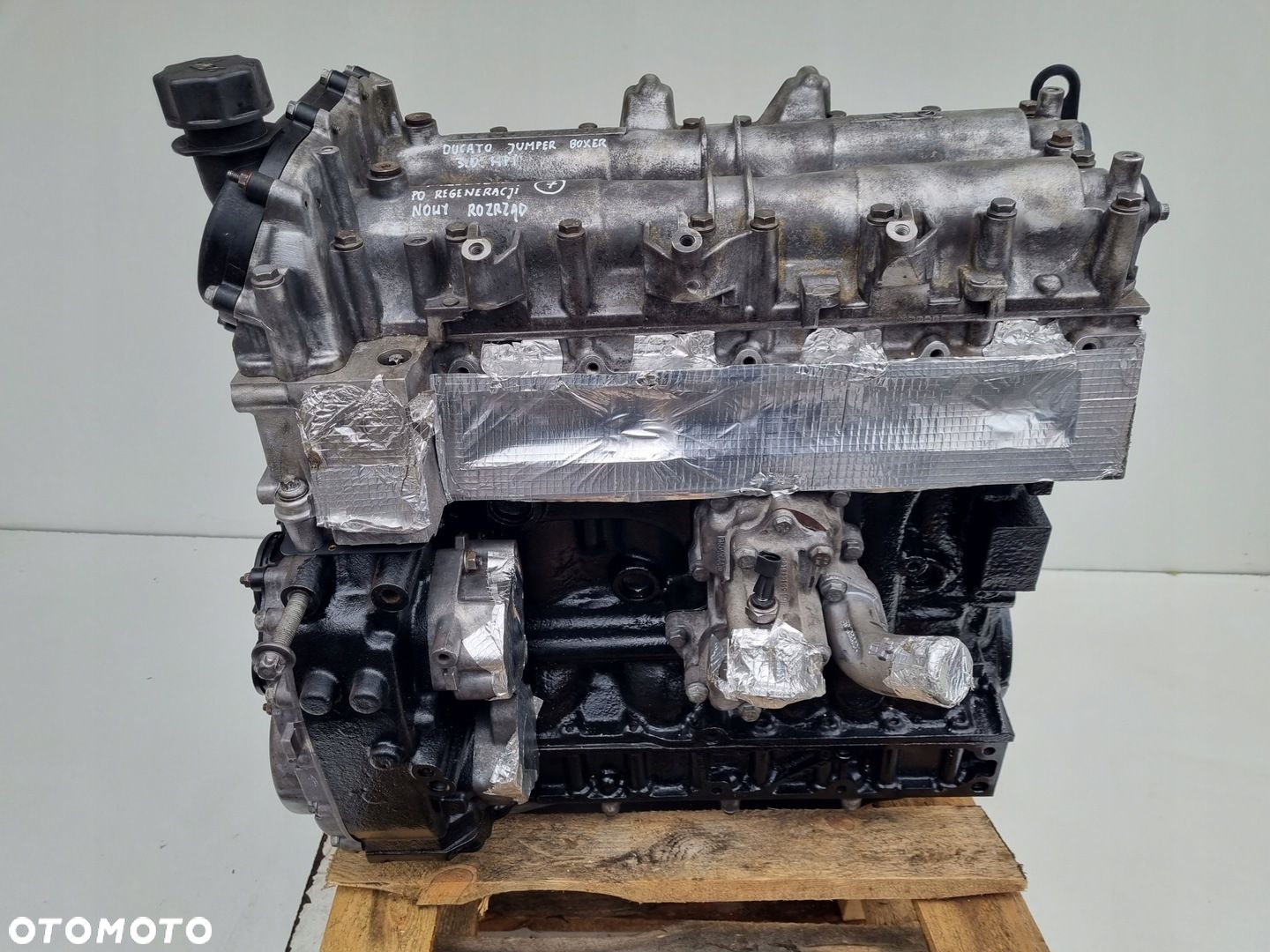 SILNIK PO REGENERACJI Fiat Ducato 3.0 HDI nowy rozrząd F1CE0481D - 3
